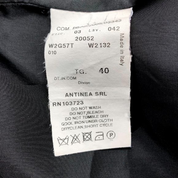 EMPRIO ARMANI Fitted Wool Blend Blazer - Picture 10 of 10